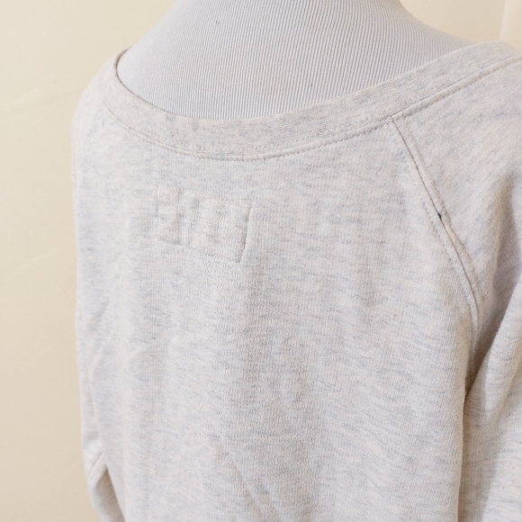 Hurley Est. 1999 Red Logo Long Sleeve Grey Lightweight Crewneck Sweater Large - Picture 8 of 13